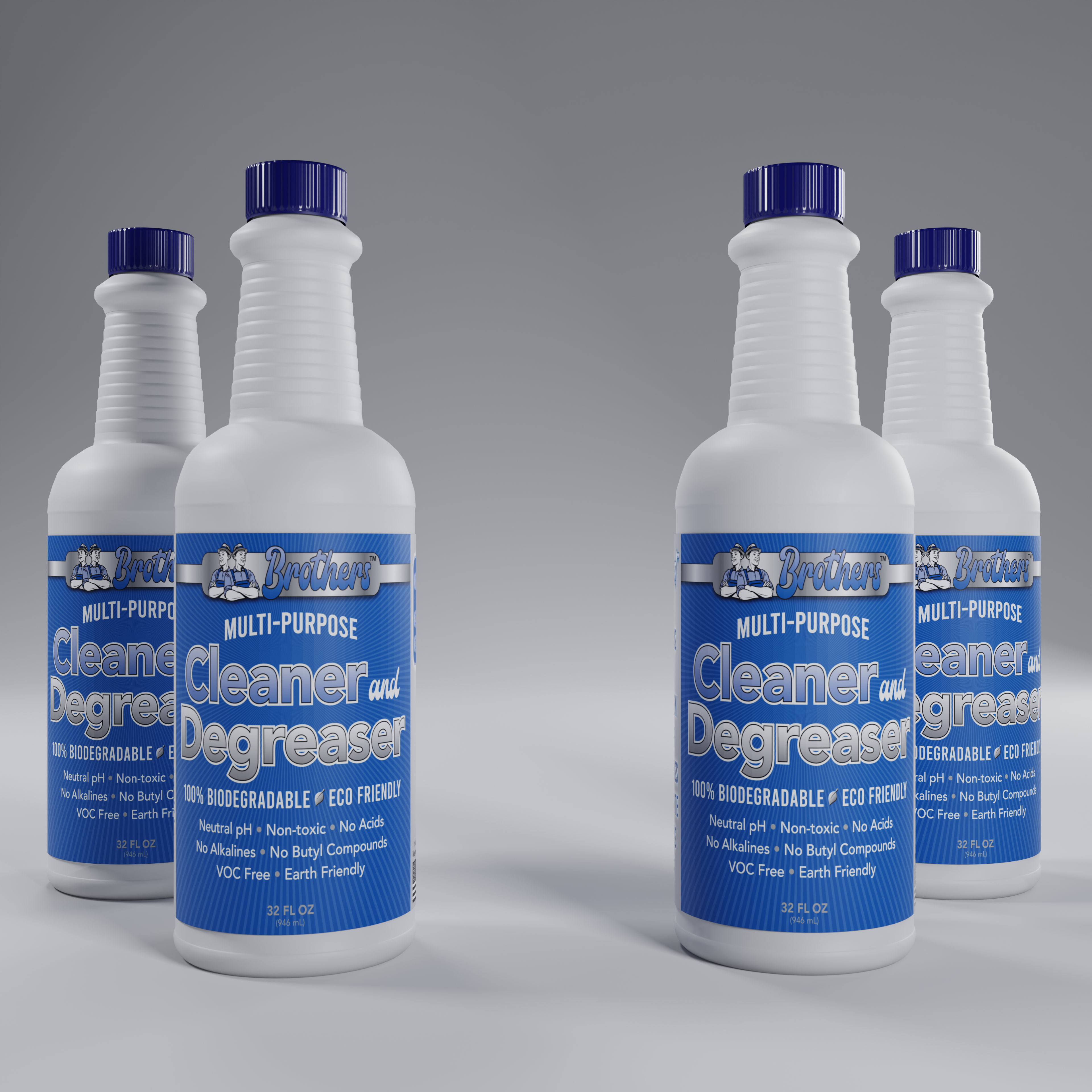 Brother's Multi-Purpose Cleaner 4-Pack of 32 oz